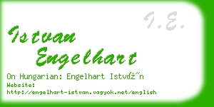 istvan engelhart business card